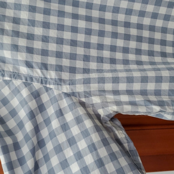 J. Crew Men's Grey Buffalo Check Shirt, Size XL - Picture 4 of 9